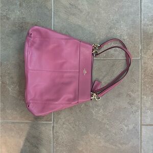 Coach Pink Leather Women's Bag